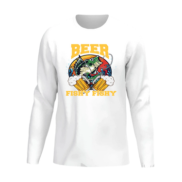 Beer Fishy Fishy 2 Men Long Sleeve Shirt